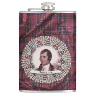 Robbie Burns Highland-kolf Heupfles