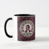 Robbie Burns Highland mug (Gauche)