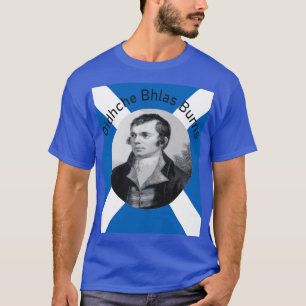 Robbie Burns - In grijze Oidhche Bhlas Burns Salti T-shirt