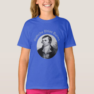 Robbie Burns - Oidhche Bhlas Burns Lichtgrijs T-shirt