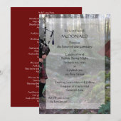 Robbie Burns Piper Kaart (Voorkant / Achterkant)