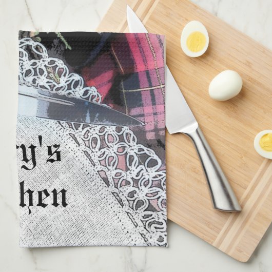 Robbie Burns serviette de thé décontractée (Quart Plié)