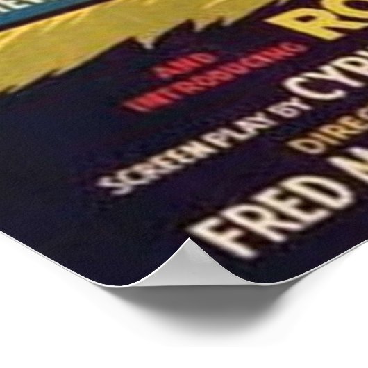 Robbie de Robot Forned Planet Poster (Hoek)