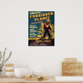 Robbie de Robot Forned Planet Poster (Keuken)