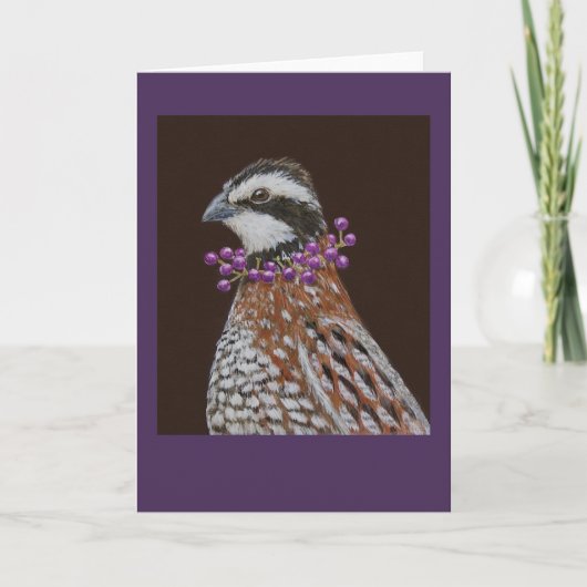 Robbie het witte wenskaart kaart (Voorkant)