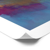 Robbin-ei-blauwe lucht landschapskunst poster (Hoek)