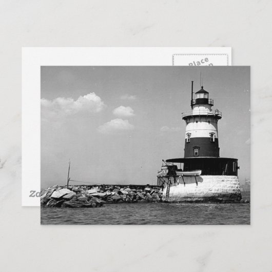Robbins Reef Lighthouse Briefkaart (Voorkant / Achterkant)