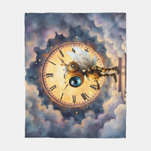 Robby de gevleugelde tijdhouder – Wings of Time-se Fleece Deken