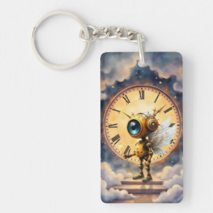 Robby de gevleugelde tijdhouder – Wings of Time-se Sleutelhanger