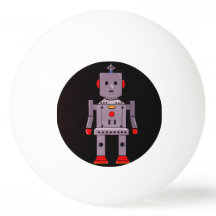 Robby de Robot Ping Pong Bal