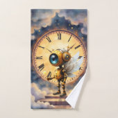 Robby the Winged Timekeeper – Wings of Time Series (Serviette à main)