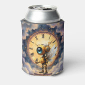 Robby the Winged Timekeeper – Wings of Time Series Blikjeskoeler (Blikje Achterkant)