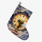 Robby the Winged Timekeeper – Wings of Time Series Grote Kerstsok (Voorkant (Hangend))