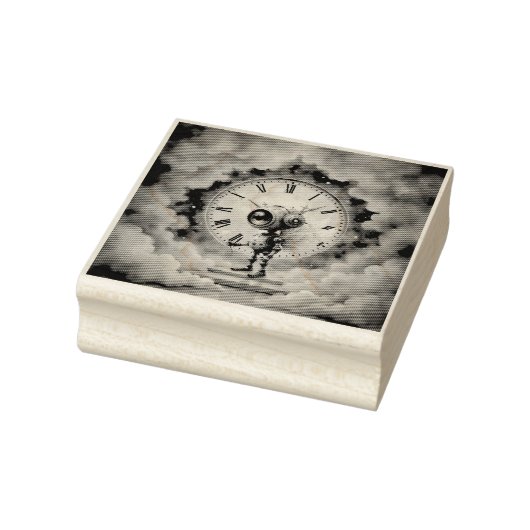 Robby the Winged Timekeeper – Wings of Time Series Rubberstempel (Stempel)