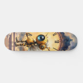 Robby the Winged Timekeeper – Wings of Time Series Skateboard (Horizontaal)