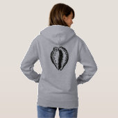 Robe 100% de sweat - shirt à capuche de Bruja (Dos entier)