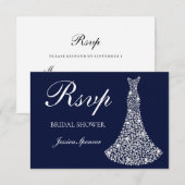 Robe à paillettes blanches Anniversaire / RSVP ent (Devant / Derrière)