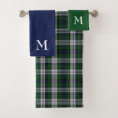 Robe Black Watch Monogramme (En situation)