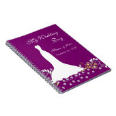 Robe blanche, remous sur le carnet pourpre de (Côté Droit)