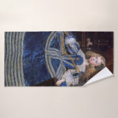 Robe bleue de l'infante Margarita Teresa, Velazque (Serviette de bain)