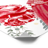 Robe Bleue Royale Douce 16 Affiches de bienvenue (Coin)