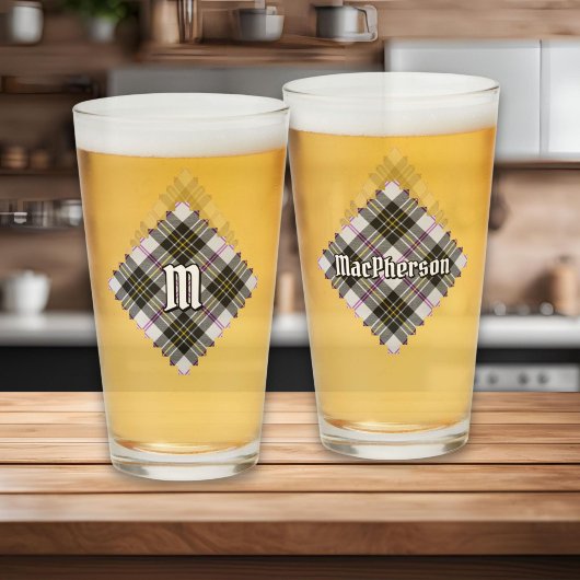 Robe Clan MacPherson Tartan Verre