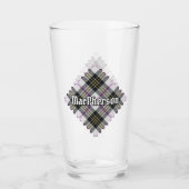 Robe Clan MacPherson Tartan Verre (Dos)