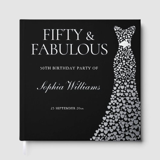 Robe d'argent Cinquante et fabuleuse fête de 50e a (Recto)