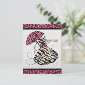 Robe de léopard de Merci de Fête de la mariée (Debout devant)