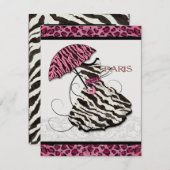 Robe de léopard de Merci de Fête de la mariée (Devant / Derrière)