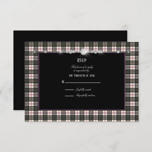 Robe de MacPherson moderne RSVP (Devant / Derrière)