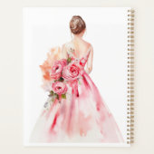 Robe de mariée aquarelle minimale Cadeaux de maria (Dos)