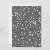 Robe de mariée incrustée de diamants Invitation de (Dos)