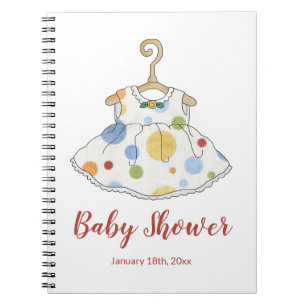 Robe de petite fille - Carnet de Baby shower