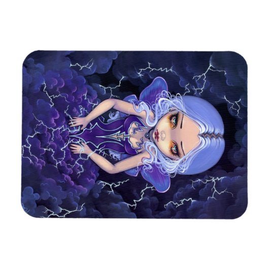 "Robe des tempêtes" Flex Magnet (Horizontal)