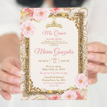 Robe d'or rose Charra Mis Quince Invitation<br><div class="desc">Robe d'or rose Charra Mis Quince Invitation Mis Quince Anos,  15e anniversaire, </div>