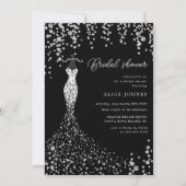 robe dorée invitation nuptiale (Devant)