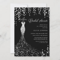 robe dorée invitation nuptiale
