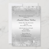 Robe étincelante & Invitation Tiara Silver Quincea (Dos)