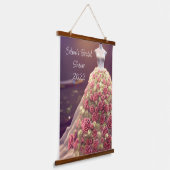 Robe Fête des mariées Fleur Suspendu Tapisserie (Angulaire)