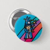 Robe flair. ronde button 5,7 cm (Voorkant /achterkant)