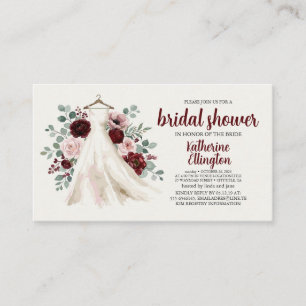 Robe Florale Rose Rouge Bourgogne Invitation Récep