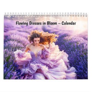 Robe fluides en fleurs – Calendrier
