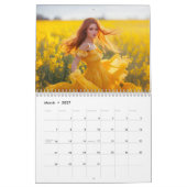 Robe fluides en fleurs – Calendrier 2026 (Mar 2027)