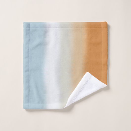 Robe gris gris clair orange (Gant de toilette)