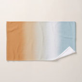 Robe gris gris clair orange (Serviette à main)