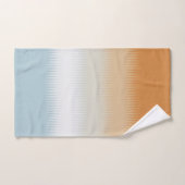 Robe gris gris clair orange (Serviette à main)