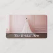 Robe mariage / Carte de visite de la boutique nupt (Devant)