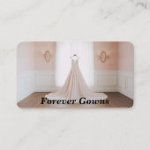 Robe mariage / Carte de visite de la boutique nupt (Devant)