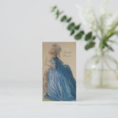 Robe Marie Antoinette ~ Carte de visite (Debout devant)